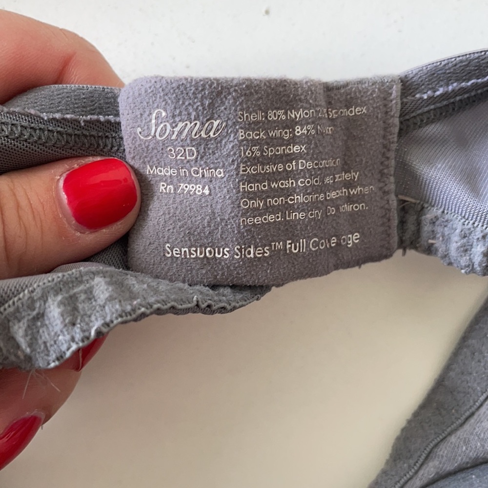 Soma Sensous Sides Fill Coverage Bra - Picture 5 of 5